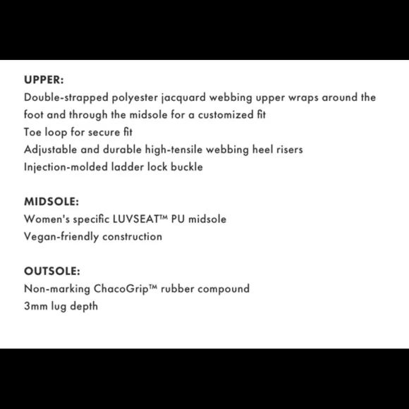 Women’s ZX/2 Classic Chaco Sandal NEW 9 - Picture 8 of 9